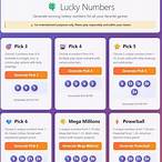 lottery lucky numbers generator